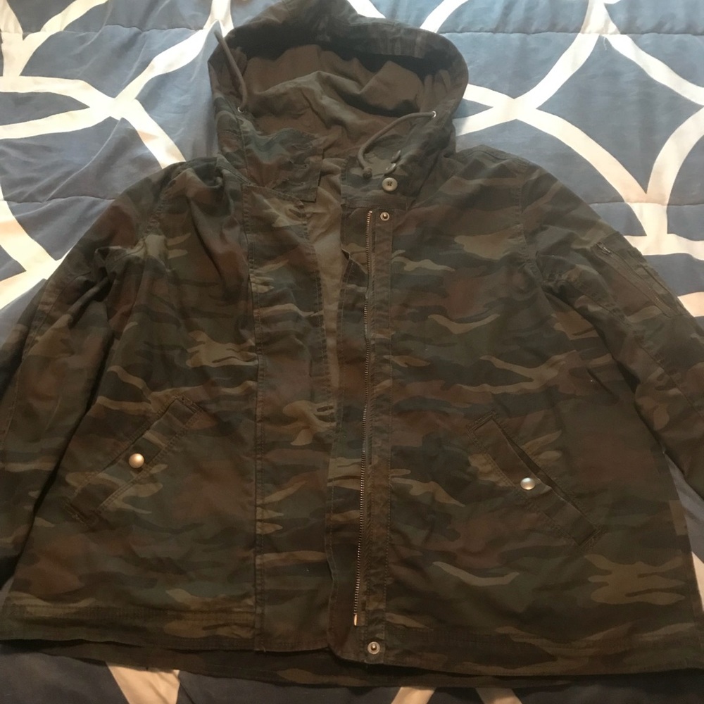 Army Fatigue Jacket w/ Love on Back